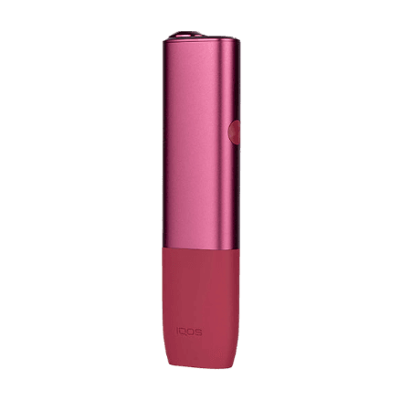 full view of iqos iluma one in red color