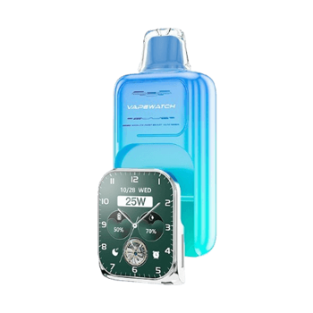 jnr vapewatch disposable vape with removable screen in full view