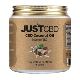 JustCBD Coconut Oil