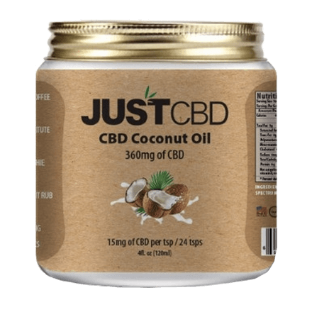 JustCBD Coconut Oil