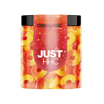 1000 mg HHC Gummies Peach Rings