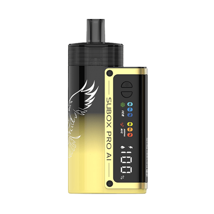 kanger subox pro disposable vape in full view