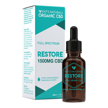 Kat's Naturals Restore Organic CBD