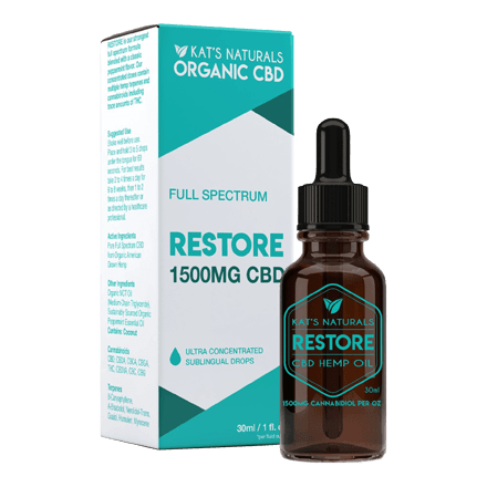 Kat's Naturals Restore Organic CBD