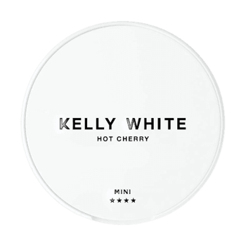 kelly white nicotine pouches in full view
