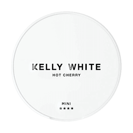 kelly white nicotine pouches in full view