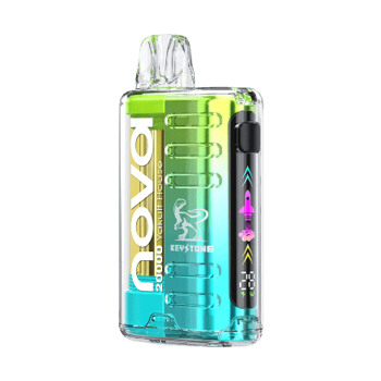 keystone nova 20000 disposable vape in full view