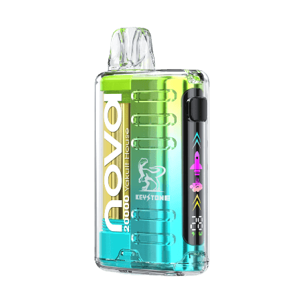 keystone nova 20000 disposable vape in full view