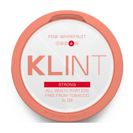klint nicotine pouches in full view