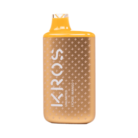 kros unlimited 6000 disposable vape in full view