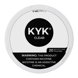 kyk nicotine pouches in full view