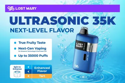 Image for LOST MARY Brings Vape Featuring Ultrasonic Atomization