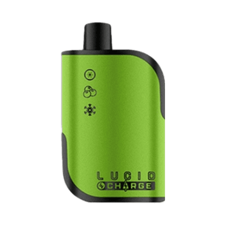 lucid charge 7000 disposable vape in full view
