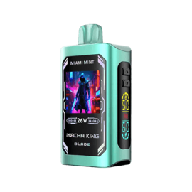 mecha king blade 25k disposable vape in full view