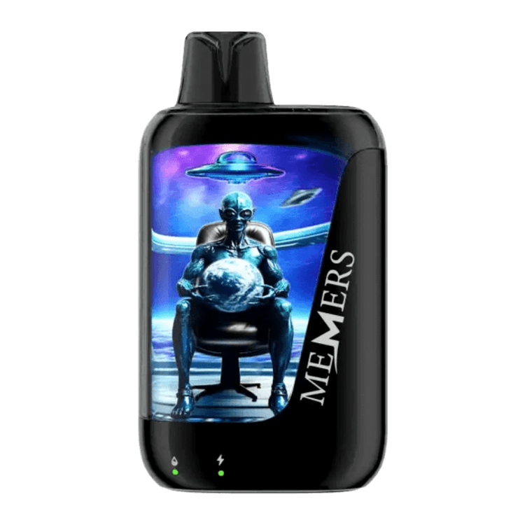 memers v40000 disposable vape in full view