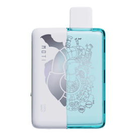 moti duo 9000 disposable vape in full view