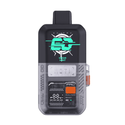 moti go pro disposable vape in full view