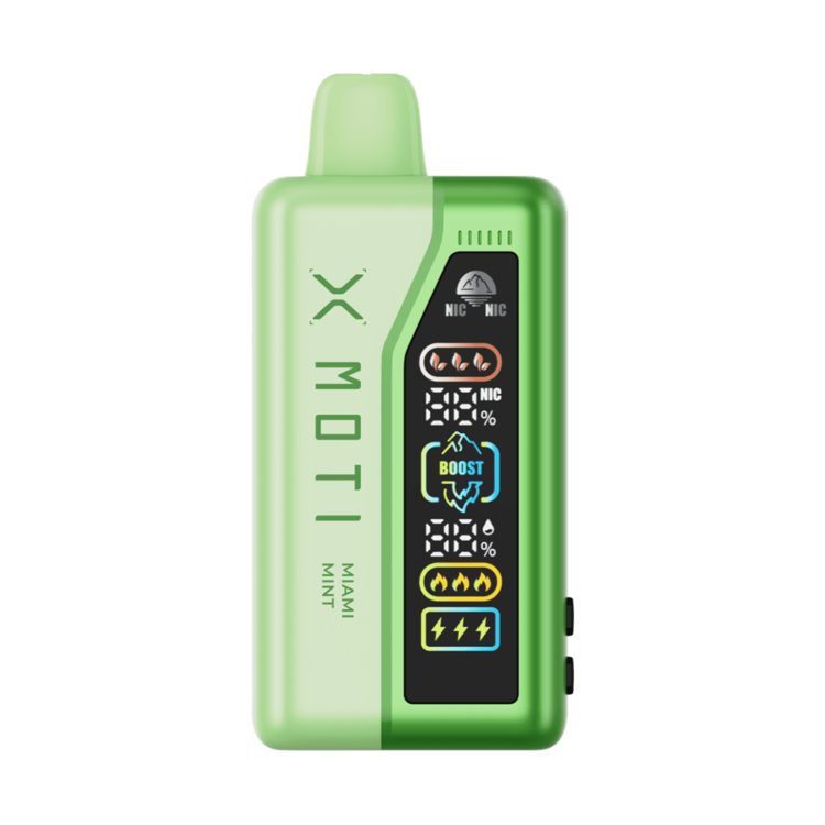 moti nicflex 40k disposable vape in full view