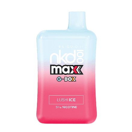 naked 100 max g-box disposable in full view