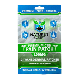 Nature’s Script CBD Pain Patch