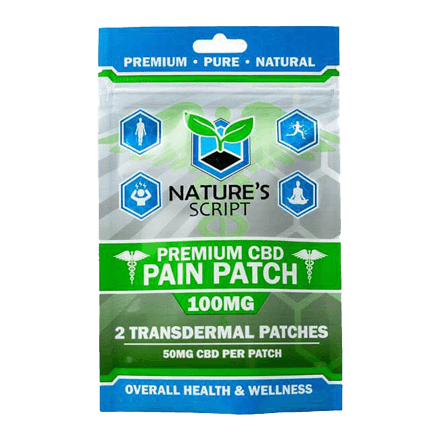Nature’s Script CBD Pain Patch