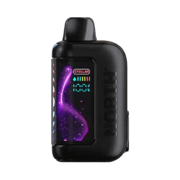 north stellar dark moon edition 40k disposable vape in full view