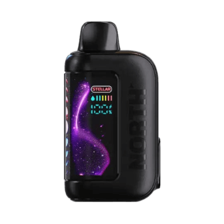 north stellar dark moon edition 40k disposable vape in full view