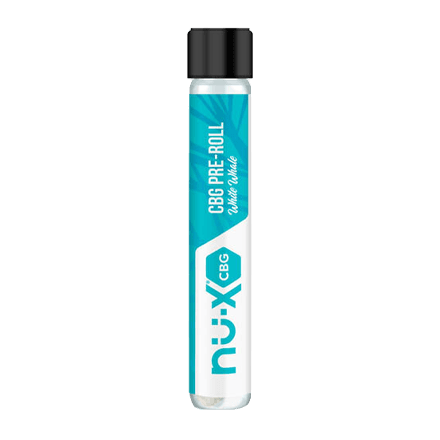 Nu X Pre Roll White Whale CBG Bud 1 gram