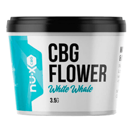 Nu X White Whale CBG Flower Can 3.5 Grams