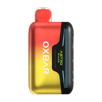 oxbar astro maze disposable vape in full view