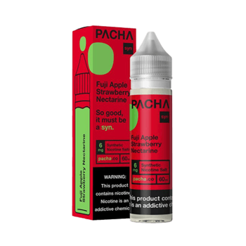 Pachamama SYN Fuji Apple Strawberry Nectarine E-liquid