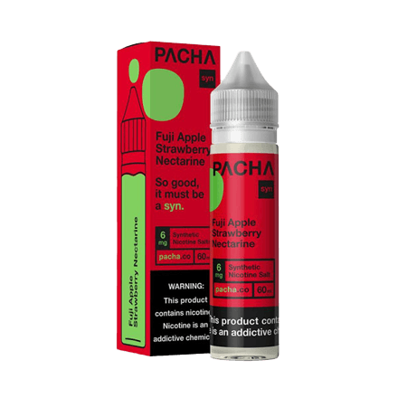 Pachamama SYN Fuji Apple Strawberry Nectarine E-liquid