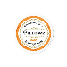 pillowz nicotine pouch sour orange flavor