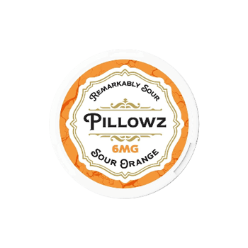 pillowz nicotine pouch sour orange flavor
