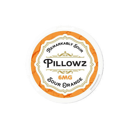 pillowz nicotine pouch sour orange flavor