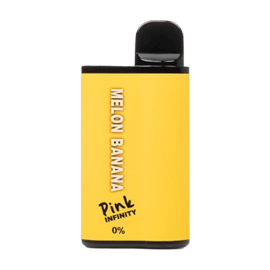 pink infinity 6000 nicotine free disposable vape in full view