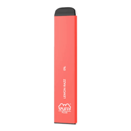 puff bar plus zero in full view