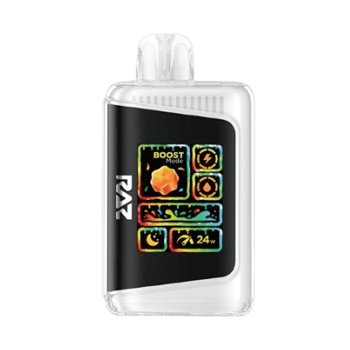 raz ltx 25k gush edition disposable vape in full view