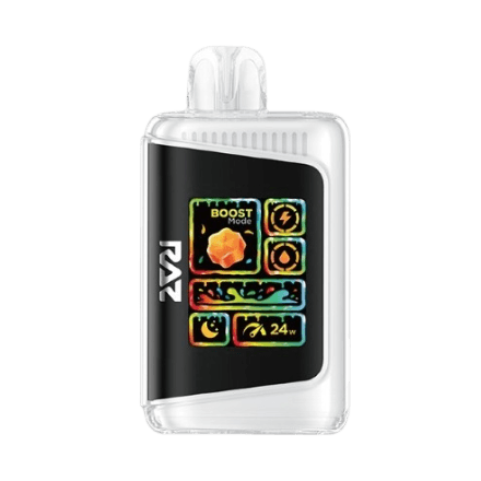 raz ltx 25k gush edition disposable vape in full view