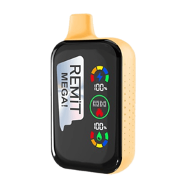 full view of remit mega 18000 disposable vape