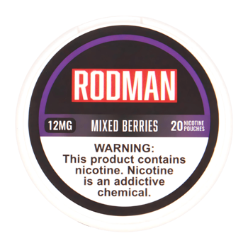 rodman nicotine pouches in full view