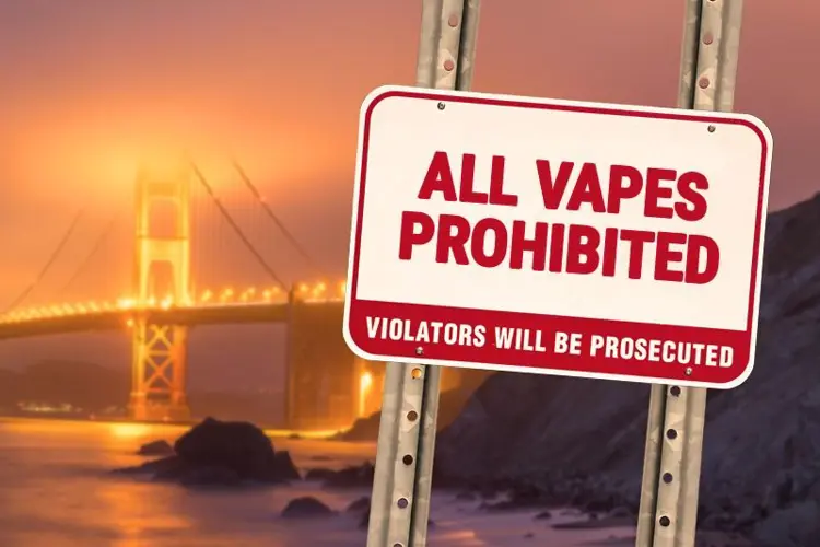 Image for San Francisco Will Become the First City to Ban All Vape Sales