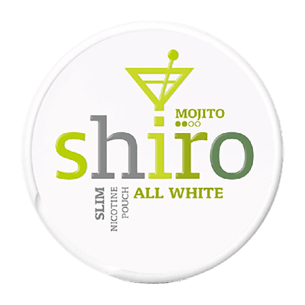 shiro nicotine pouches in full view