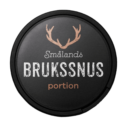 smalands brukssnus nicotine pouches in full view