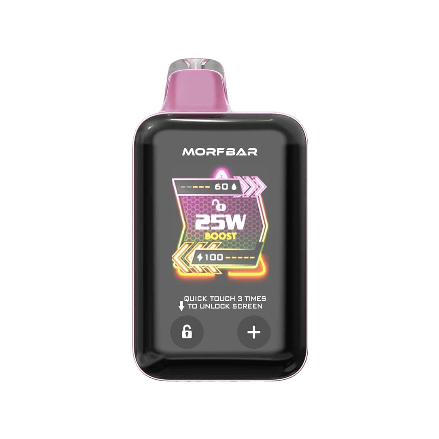 full view of smok morf bar touch 20k