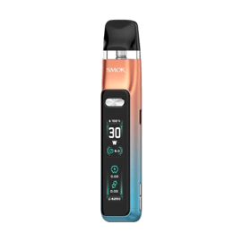 smok novo gt kit orange blue color in full view