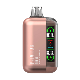 smok priv bar turbo 15000 disposable vape in full view
