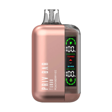 smok priv bar turbo 15000 disposable vape in full view