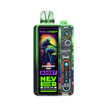 solobar boost disposable vape in full view