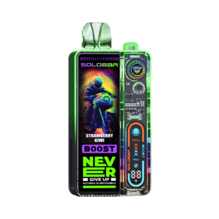 solobar boost disposable vape in full view